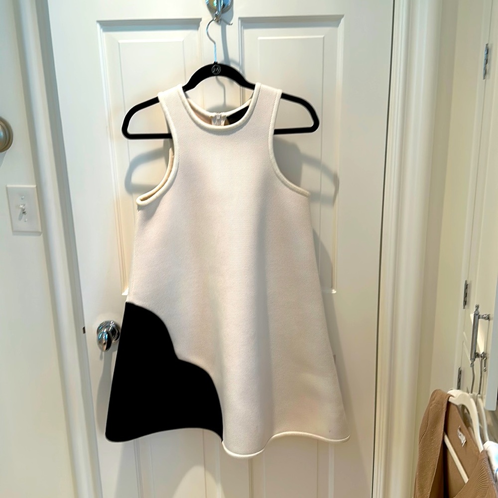Cynthia Rowley color block 70’s style dress
